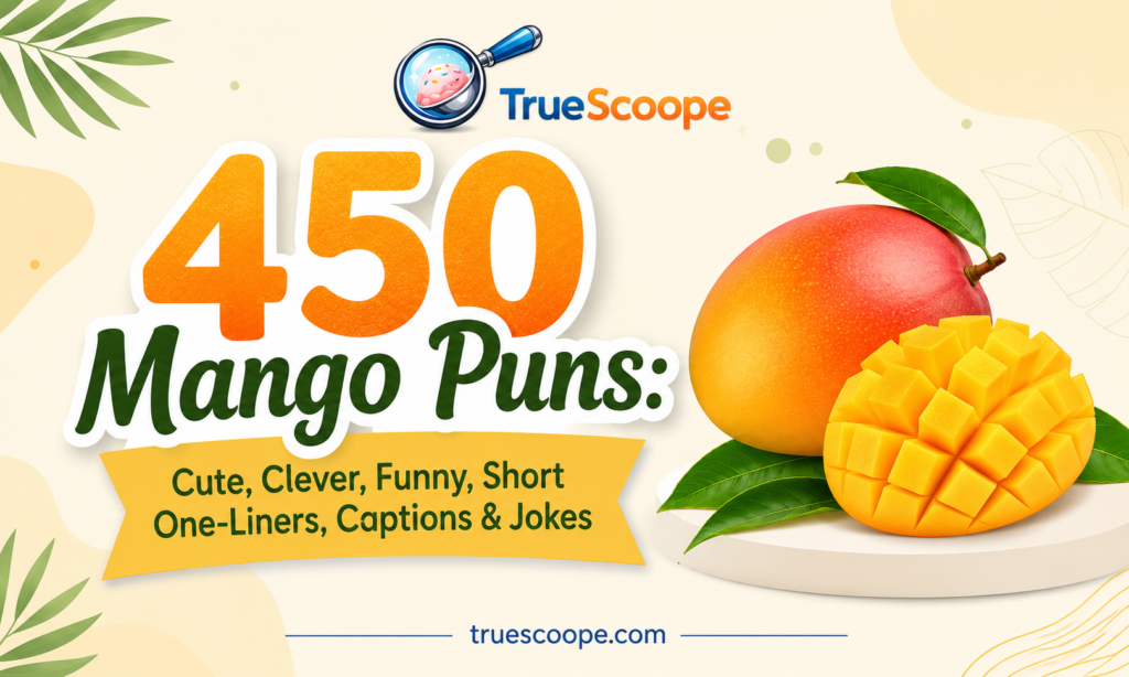 450 Mango Puns Cute, Clever, Funny, Short One-Liners, Captions & Jokes