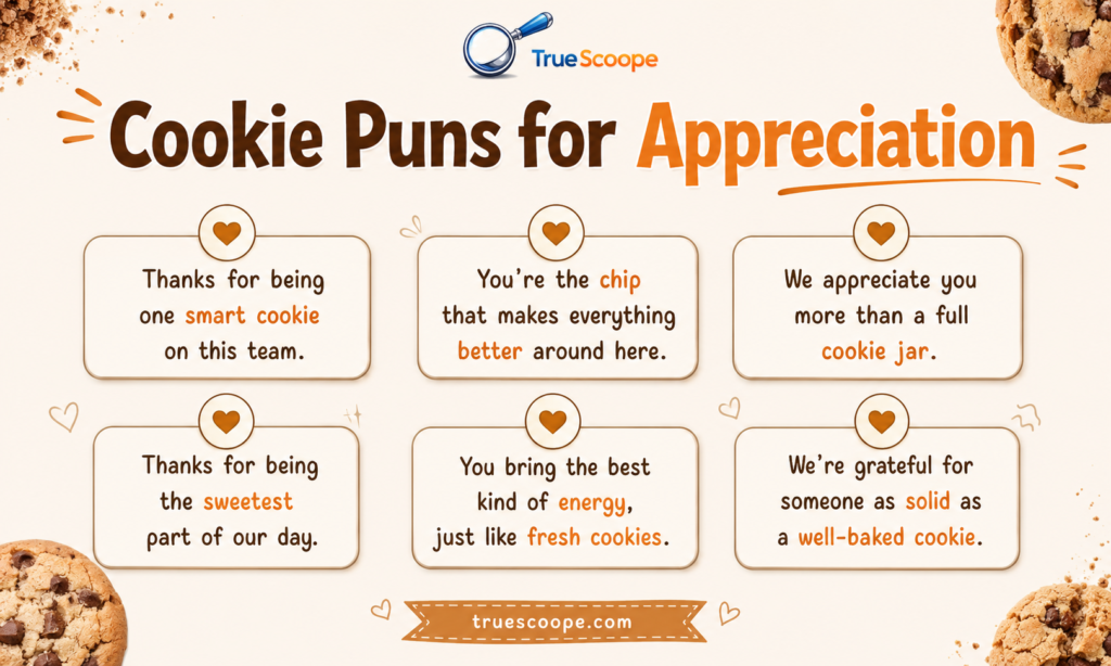 Cookie Puns for Appreciation