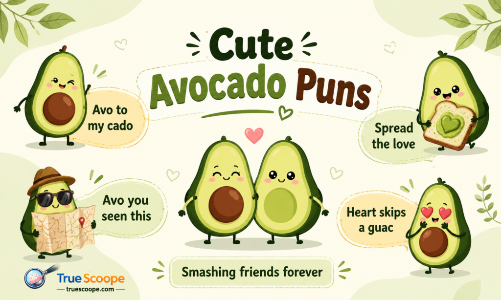 Cute Avocado Puns