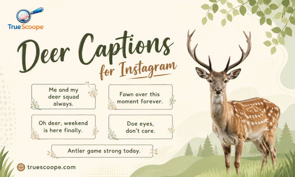 Deer Captions for Instagram