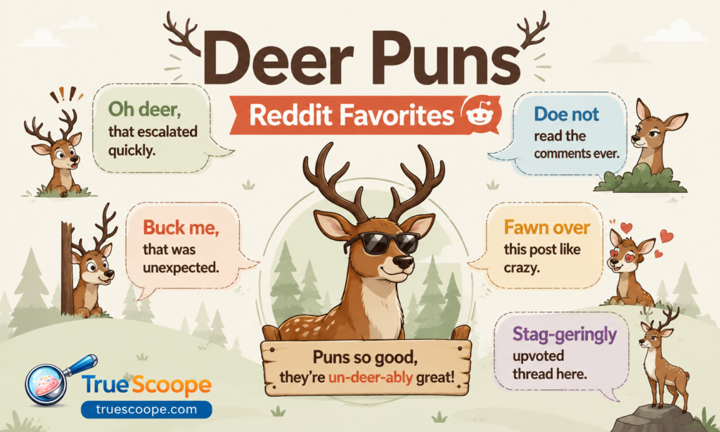 Deer Puns Reddit Favorites