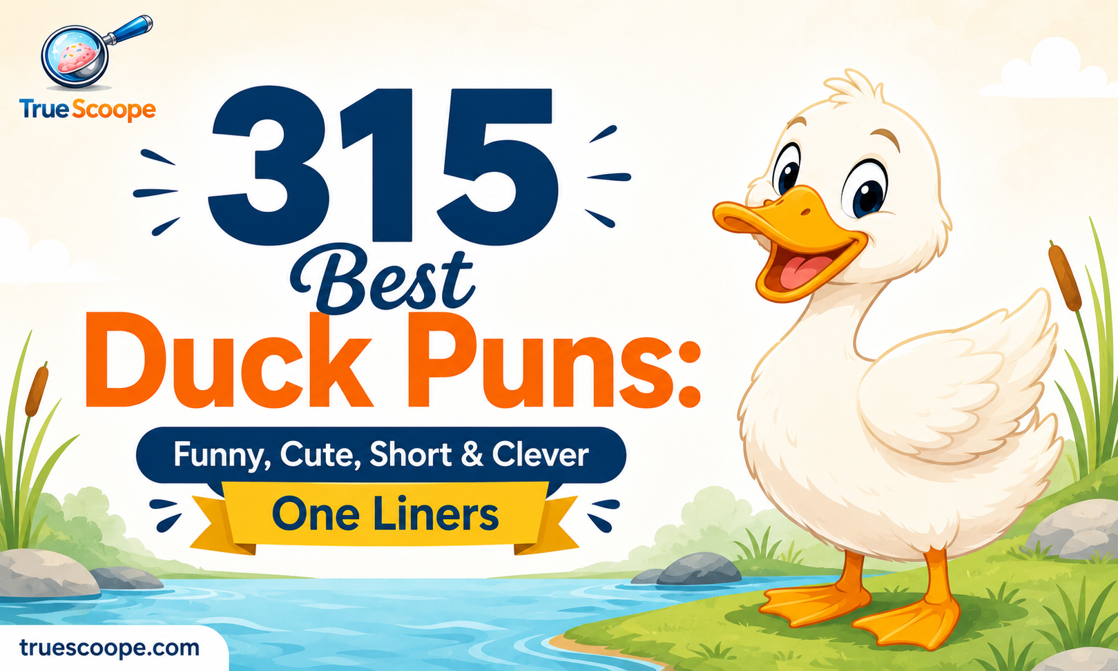 315 Best Duck Puns Funny, Cute, Short & Clever One Liners