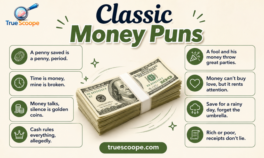 Classic Money Puns