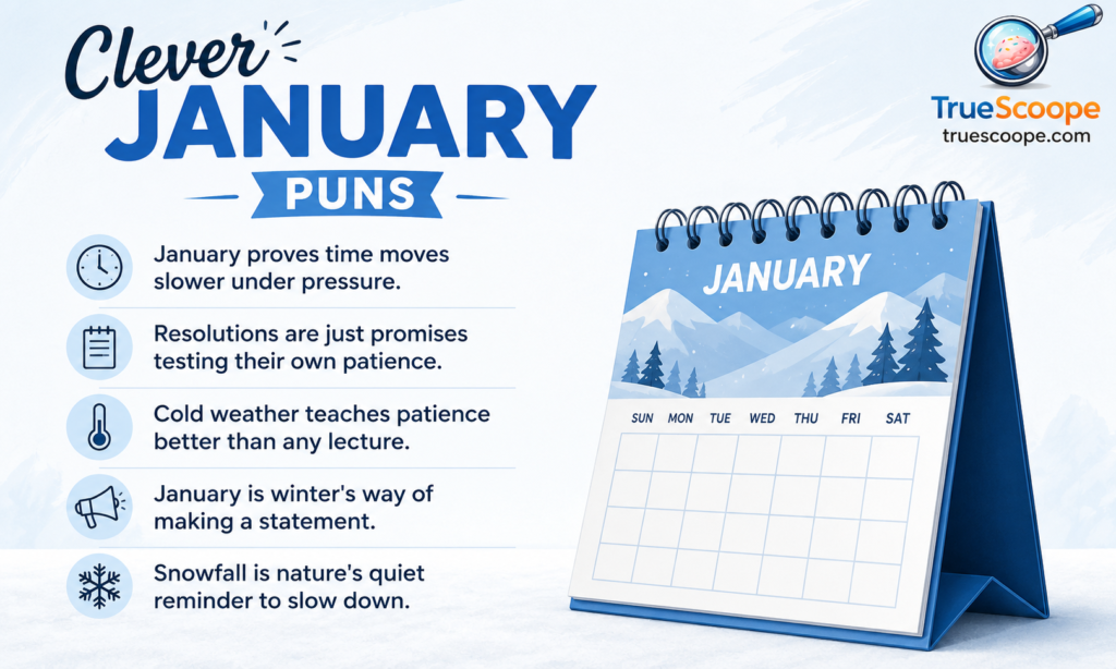 Clever January Puns
