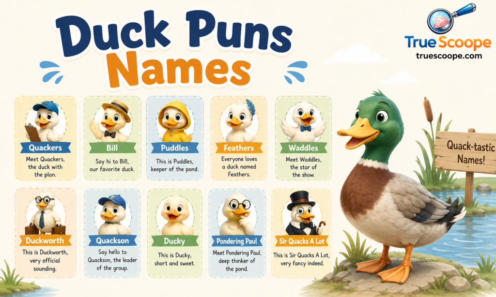 Duck Puns Names