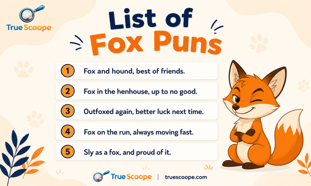 List of Fox Puns