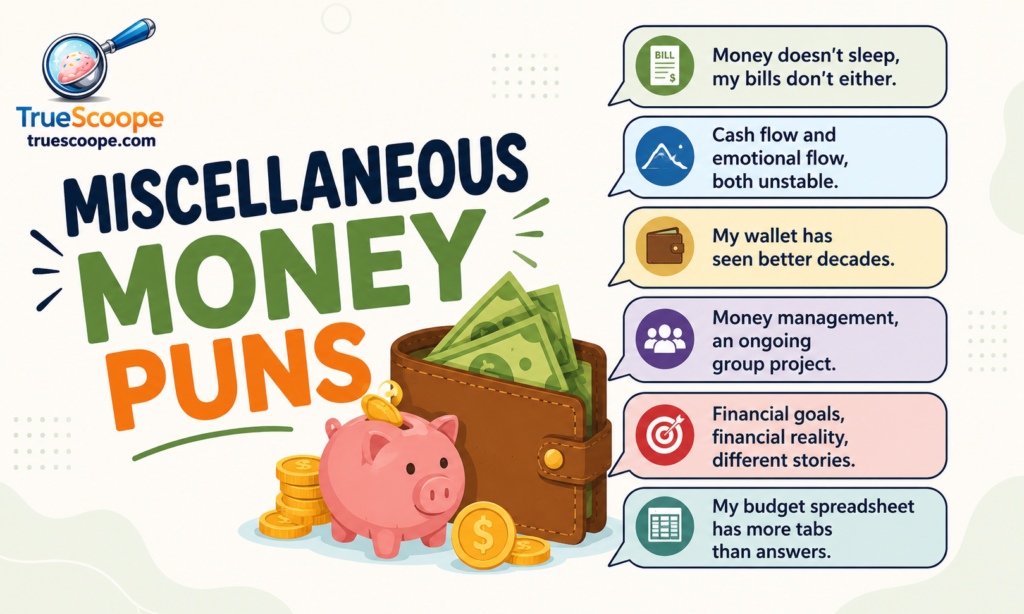 Miscellaneous Money Puns