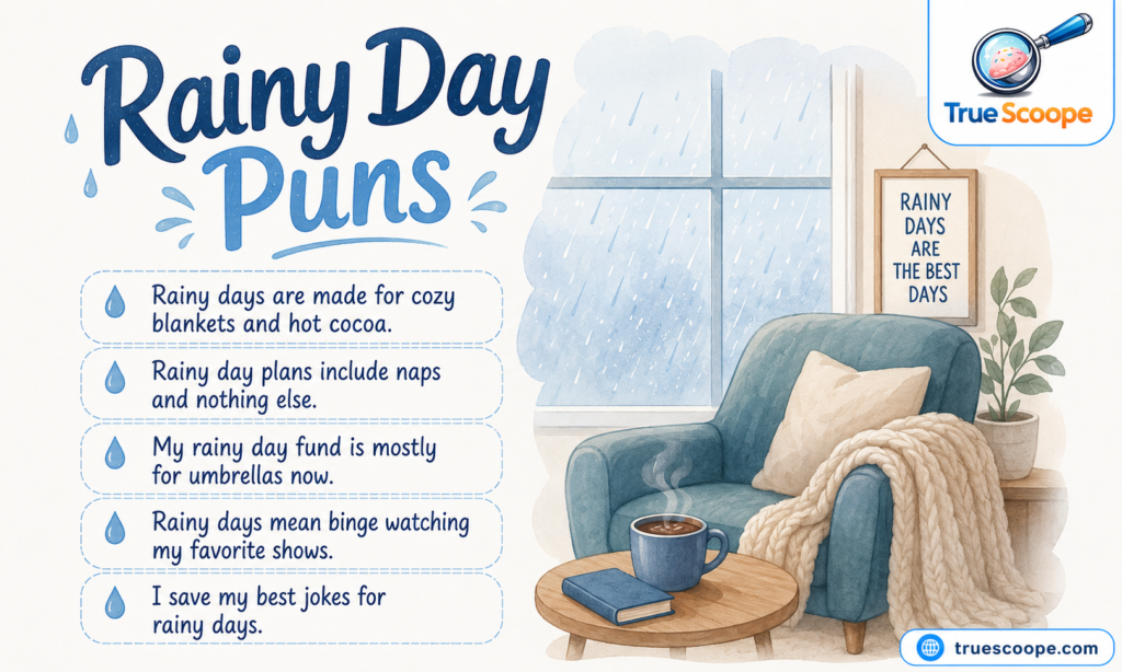 Rainy Day Puns