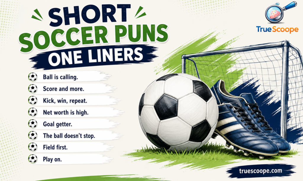 Short Soccer Puns One Liners
