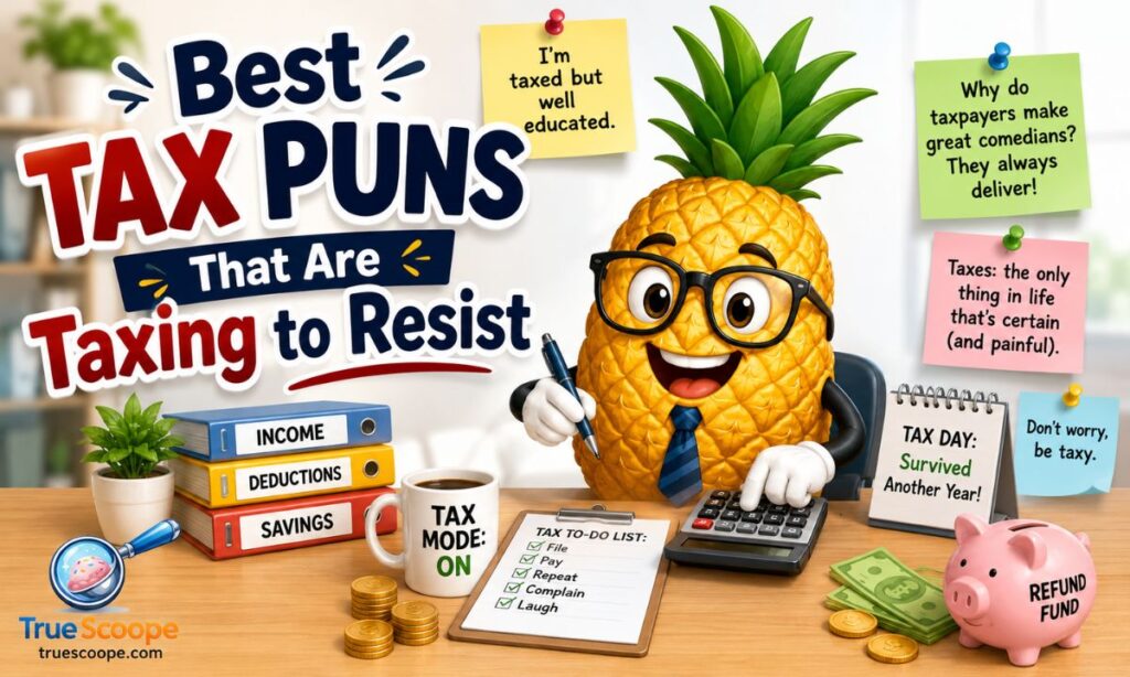 355 Best Tax Puns That Are Taxing to Resist