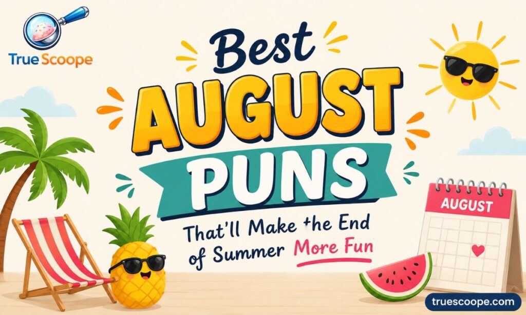 365+ Best August Puns That'll Make the End of Summer More Fun