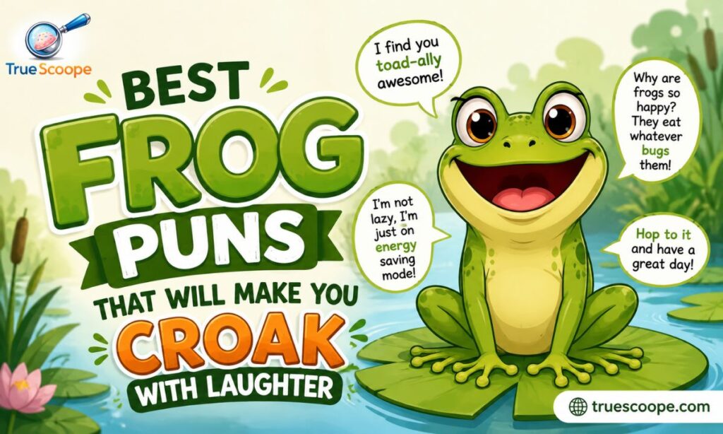 375+ Best Frog Puns That Will Make You Croak With Laughter 🐸