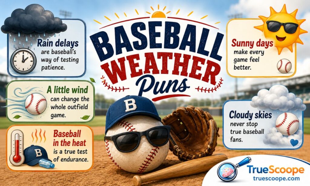 Baseball Weather Puns