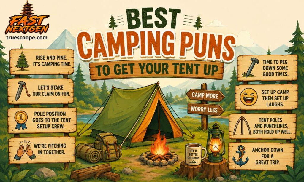 Best Camping Puns to Get Your Tent Up