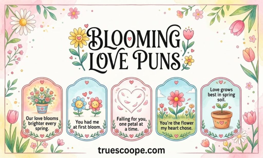 Blooming Love Puns 🌼