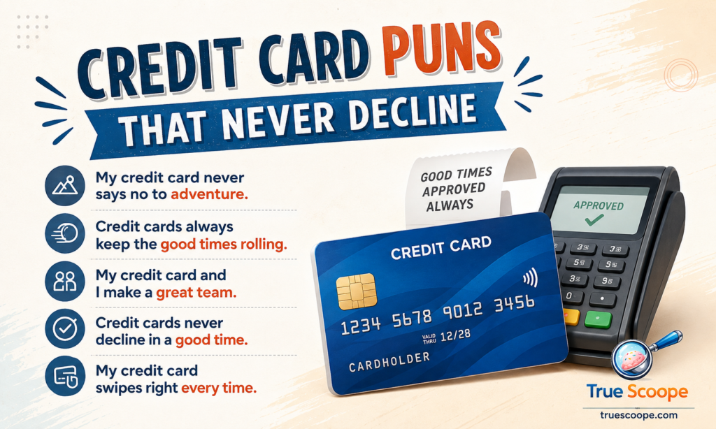 Credit Card Puns That Never Decline 💳