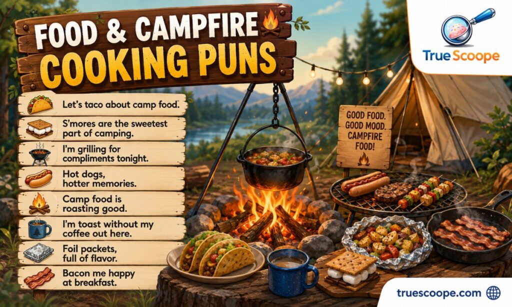 Food & Campfire Cooking Puns