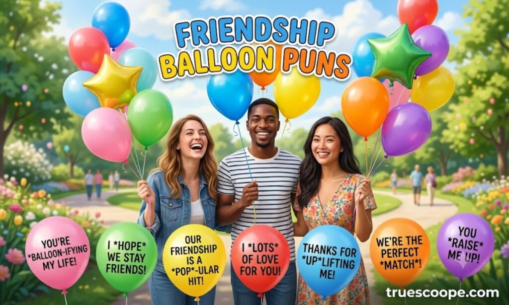 Friendship Balloon Puns
