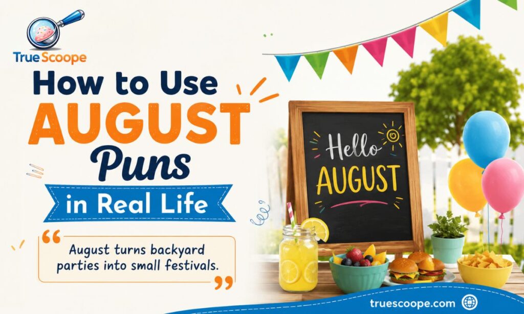 How to Use August Puns in Real Life