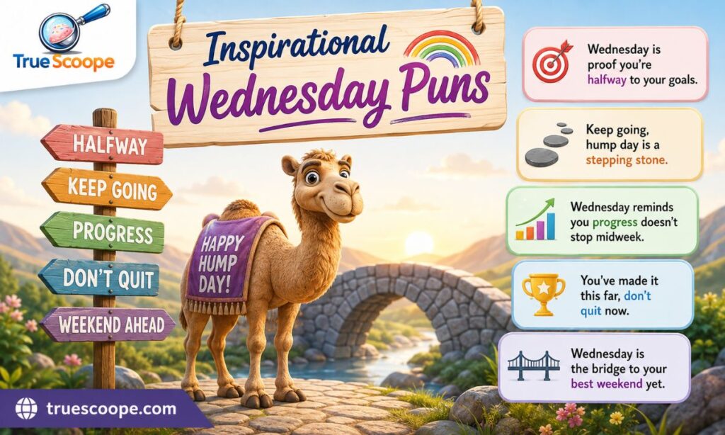 Inspirational Wednesday Puns 🌈