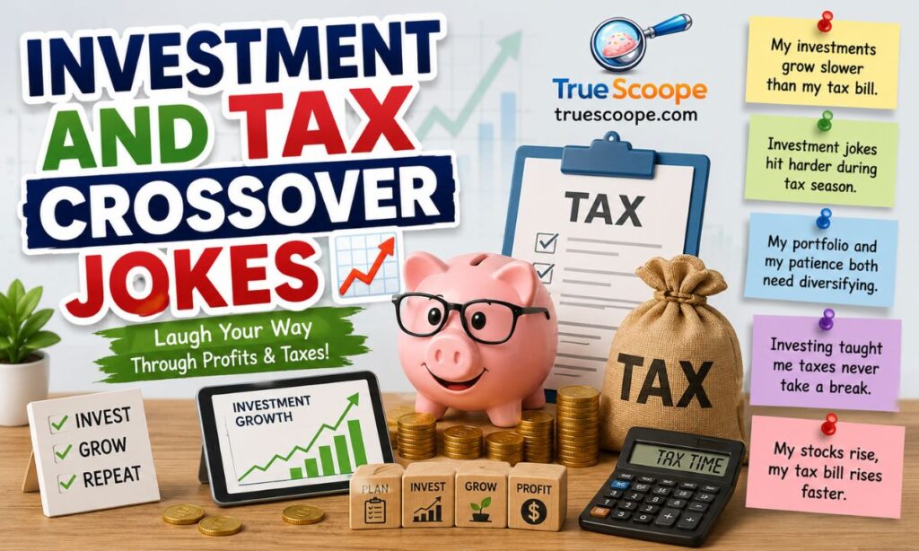 Investment and Tax Crossover Jokes 📈