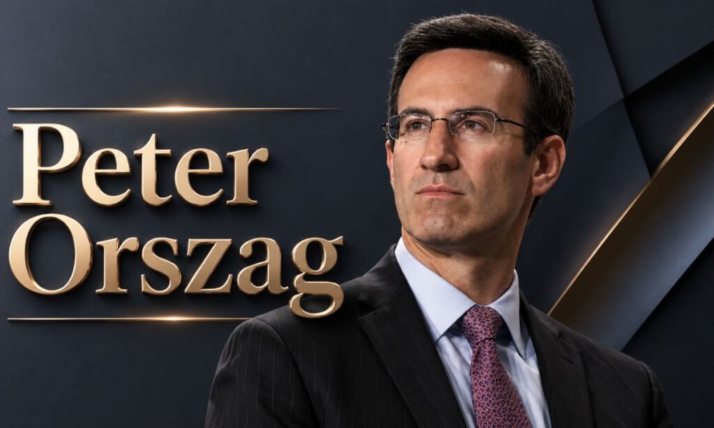 Peter Orszag Bald or Not? Hair, Career and Net Worth 2026