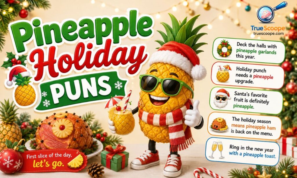 Pineapple Holiday Puns
