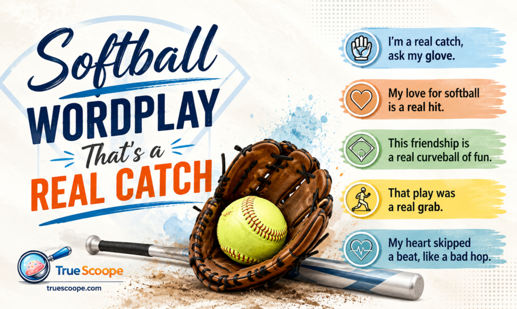 Softball Wordplay That's a Real Catch ⚾