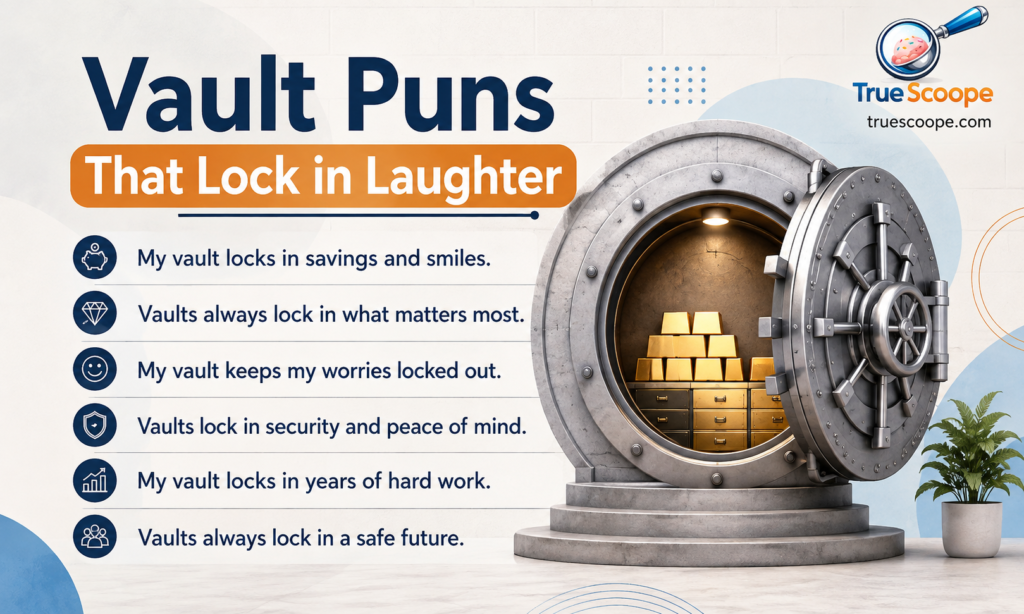 Vault Puns That Lock in Laughter 🔒