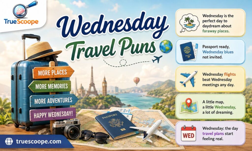 Wednesday Travel Puns 🌍