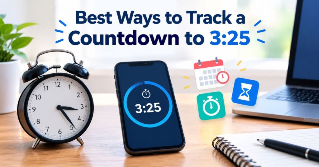 Best Ways to Track a Countdown to 325