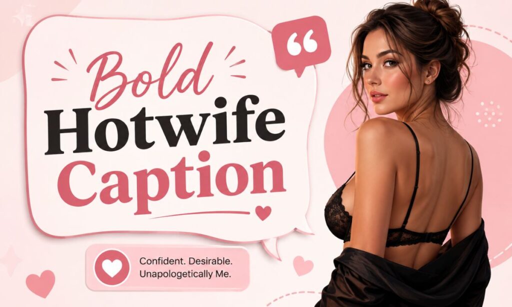 Bold Hotwife Caption Ideas