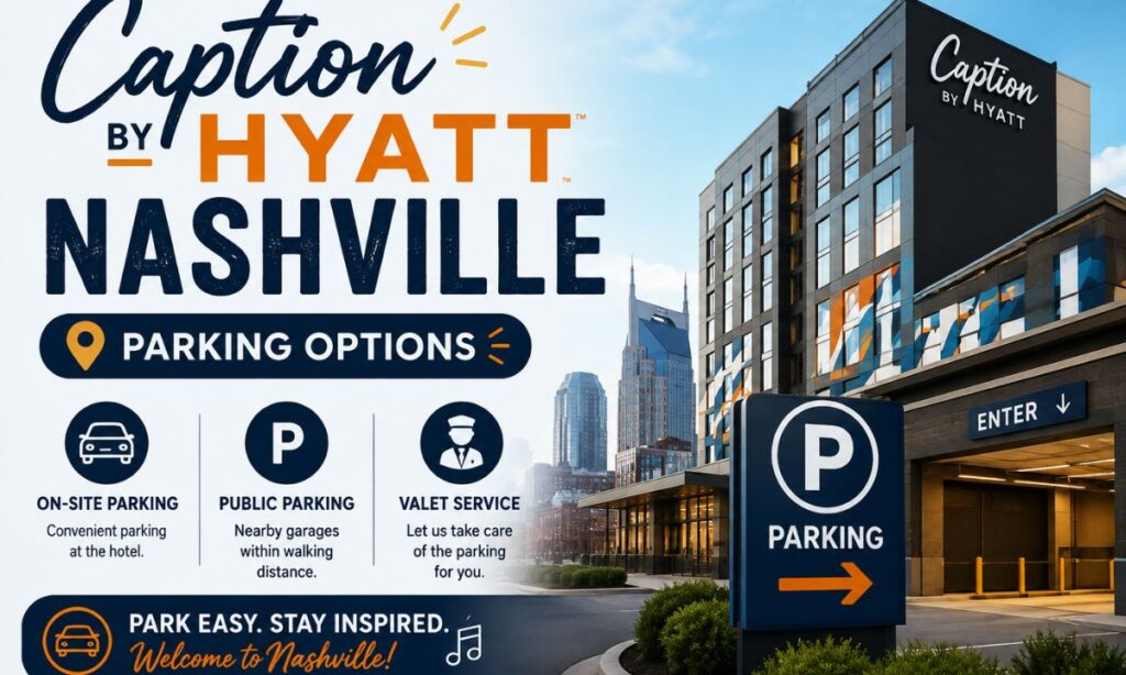 Caption by Hyatt Nashville Parking Options