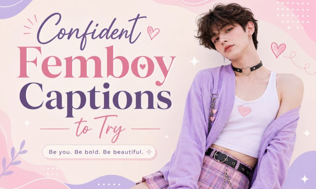 Confident Femboy Captions to Try
