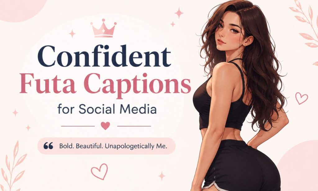 Confident Futa Captions for Social Media