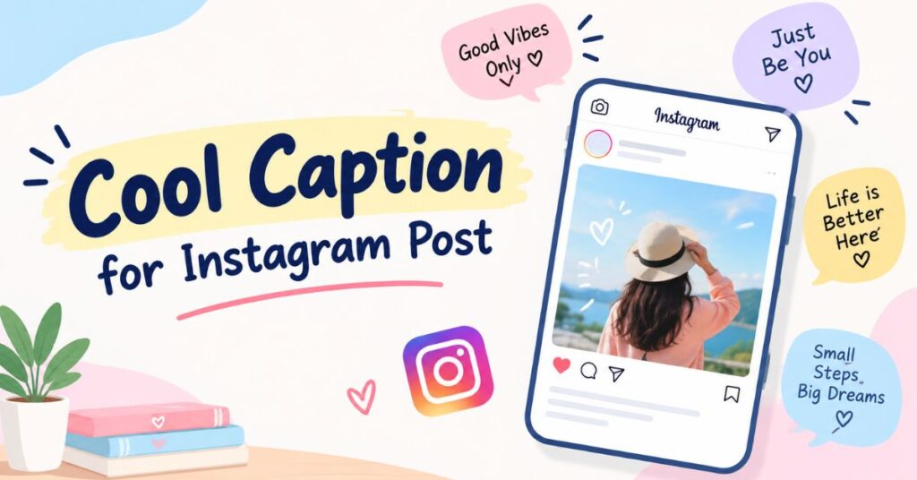 Cool Caption for Instagram Post