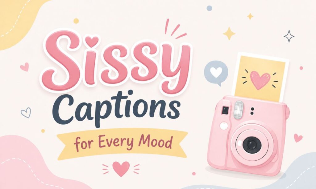 Sissy Captions for Every Mood