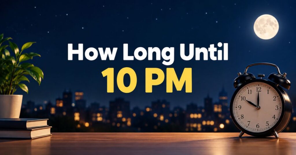 How Long Until 10 PM