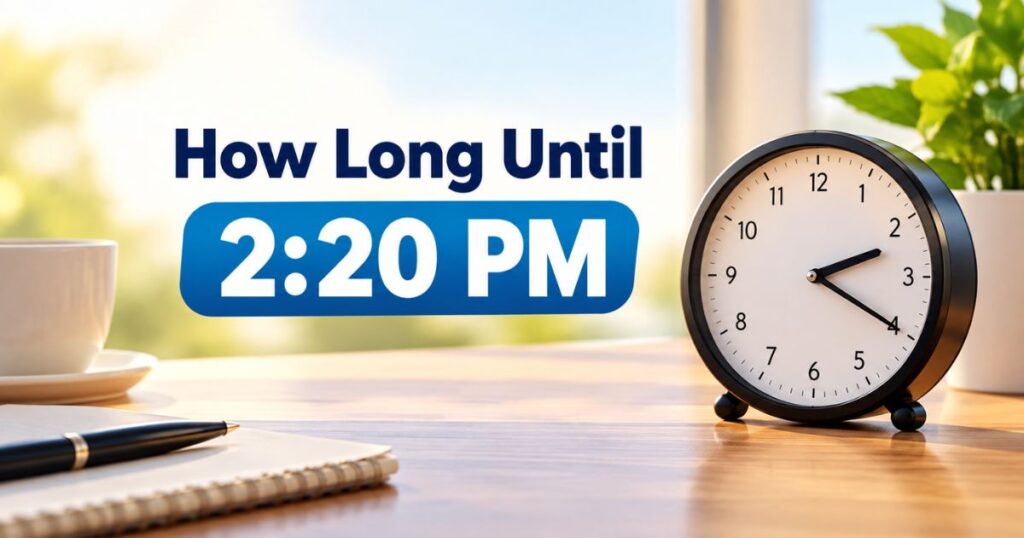 How Long Until 220 PM