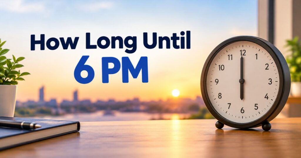 How Long Until 6 PM