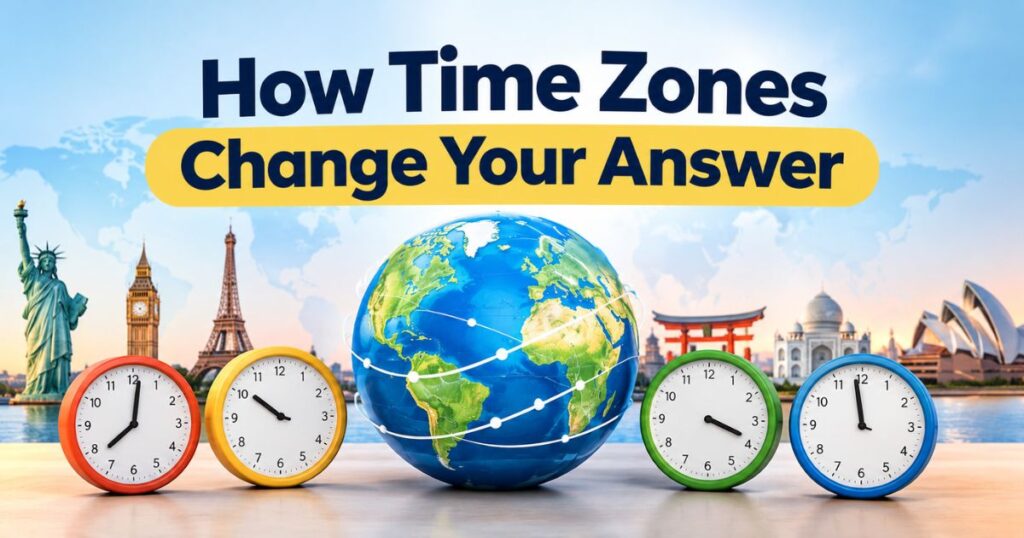 How Time Zones Change Your Answer