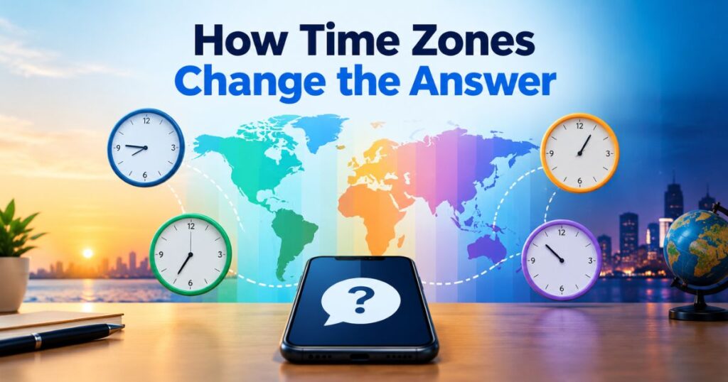 How Time Zones Change the Answer