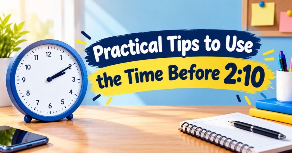 Practical Tips to Use the Time Before 2_10