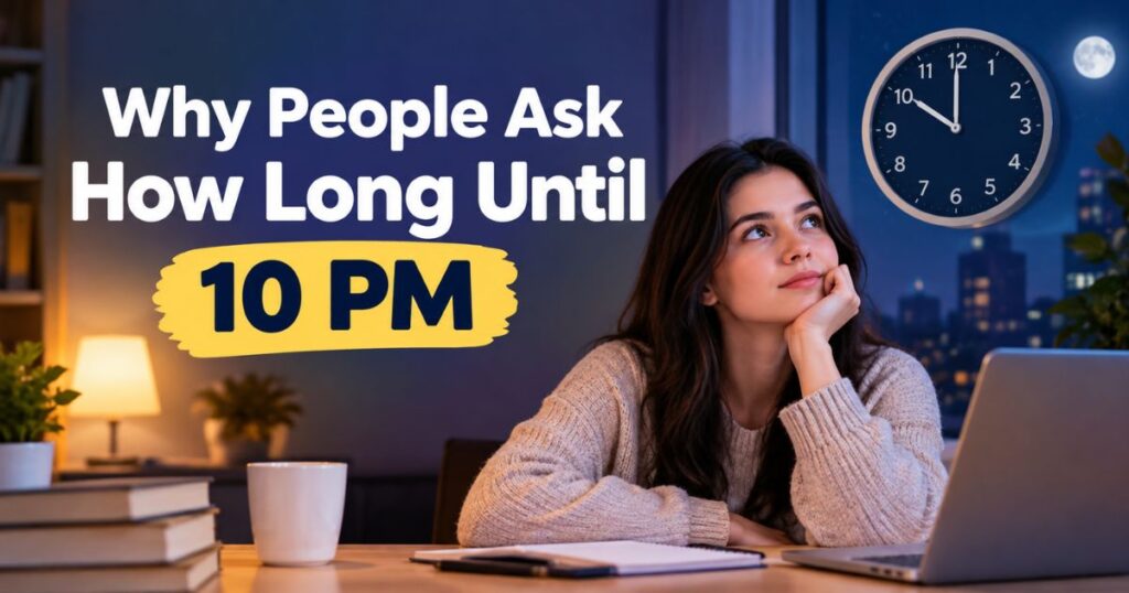 Why People Ask How Long Until 10 PM